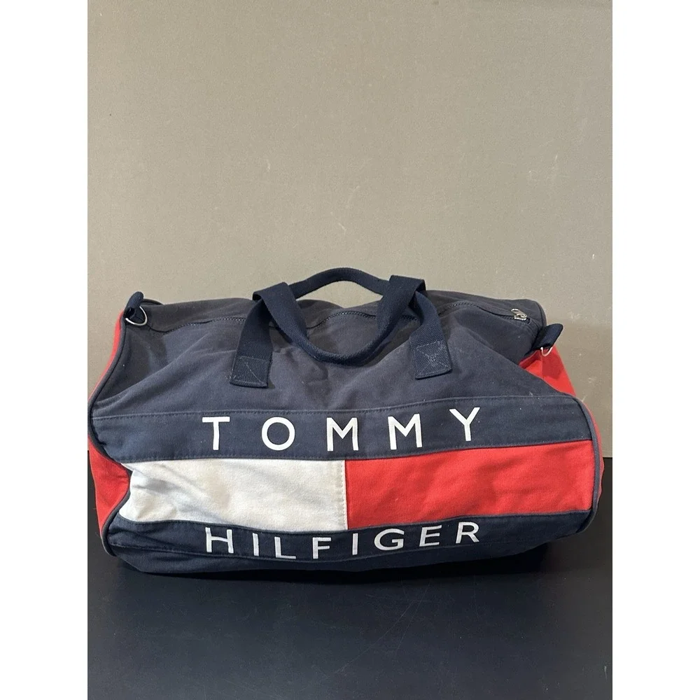 vintage Tommy Hilfiger Duffle Bag